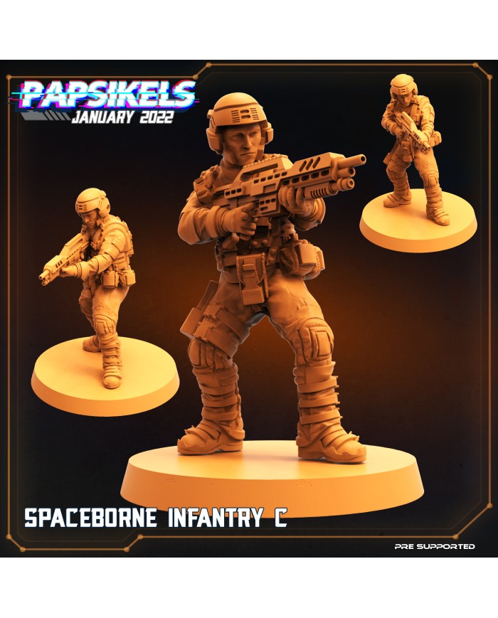 Spaceborne Infantry - C - 1 Mini