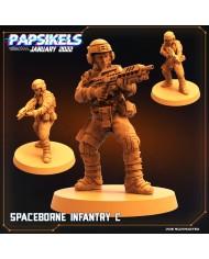 Spaceborne Infantry - B - 1 Mini