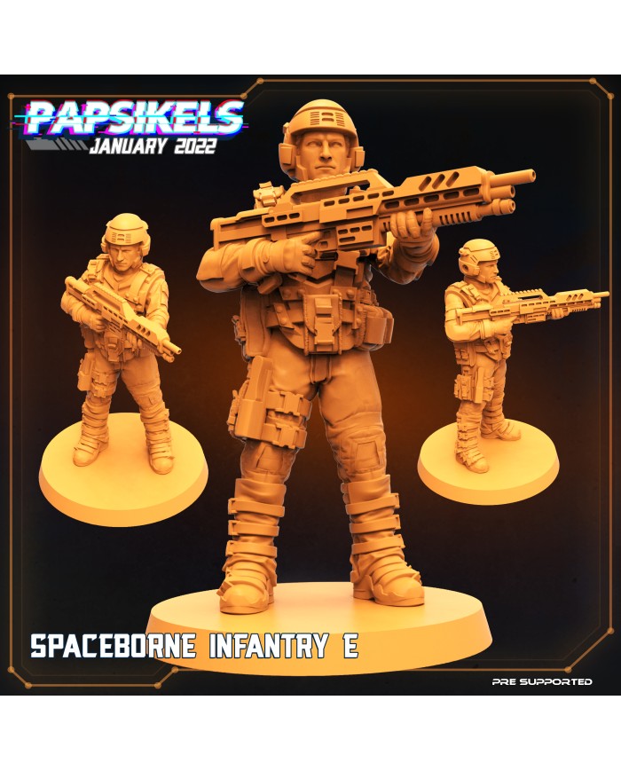 Infantería Espacial - E - 1 Mini