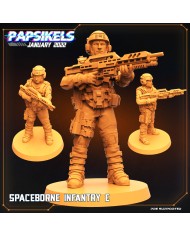 Spaceborne Infantry - E - 1 Mini