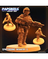 Spaceborne Infantry - G - 1 Mini