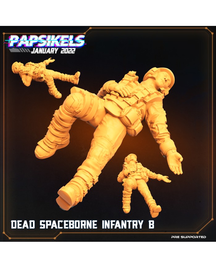 Dead Spaceborne Infantry - B - 1 Mini