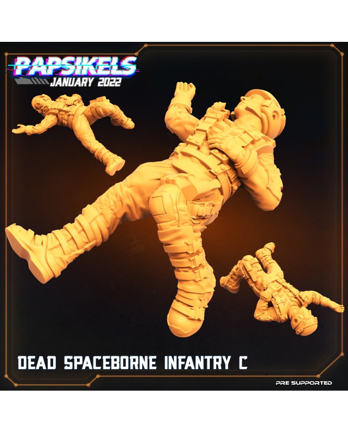 Dead Spaceborne Infantry - C - 1 Mini