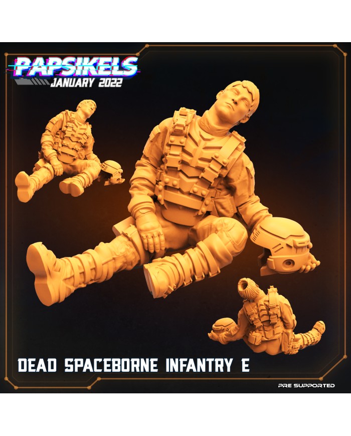 Dead Spaceborne Infantry - E - 1 Mini