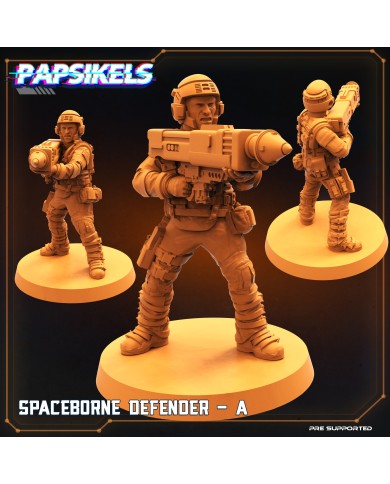 Infantería Espacial Defensora - A - 1 Mini