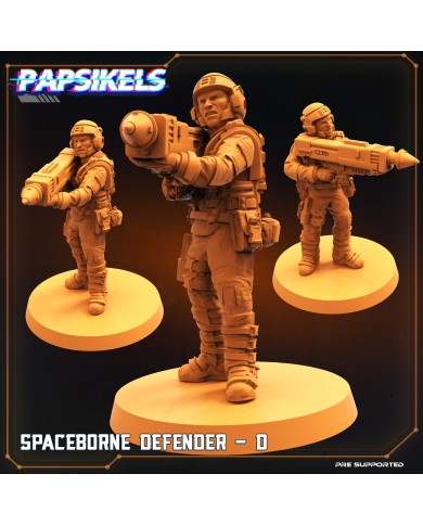 Spaceborne Defender - D - 1 Mini