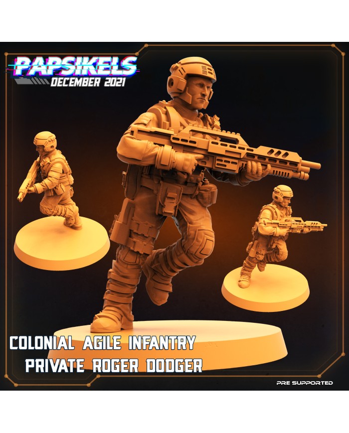 Infantería Espacial Roger Dodger - 1 Mini