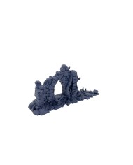 Corner Stone Ruins with Vegetation|Txarli Factory|Fantasy Ruins Terrain Corner Stone Ruins with Vegetation|Txarli Factory|Fantasy Ruins Terrain