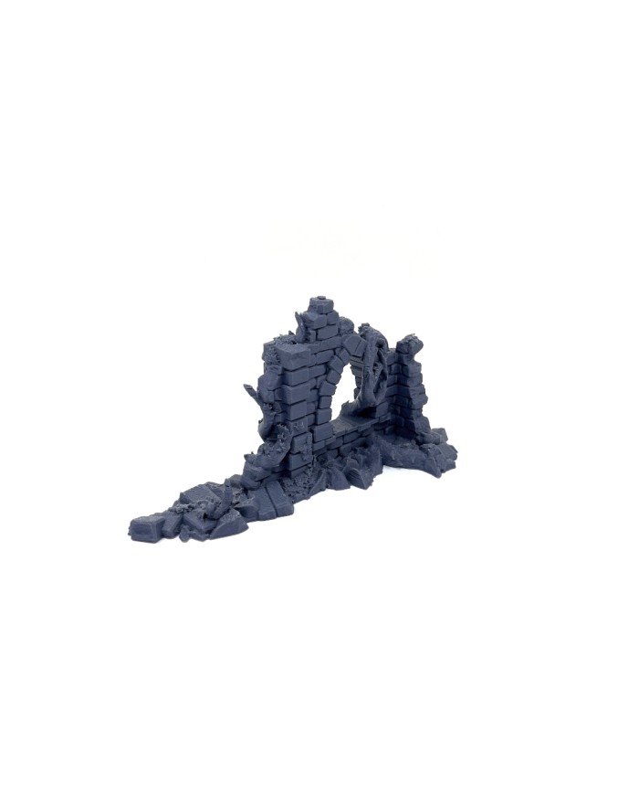 Corner Stone Ruins with Vegetation|Txarli Factory|Fantasy Ruins Terrain Corner Stone Ruins with Vegetation|Txarli Factory|Fantasy Ruins Terrain