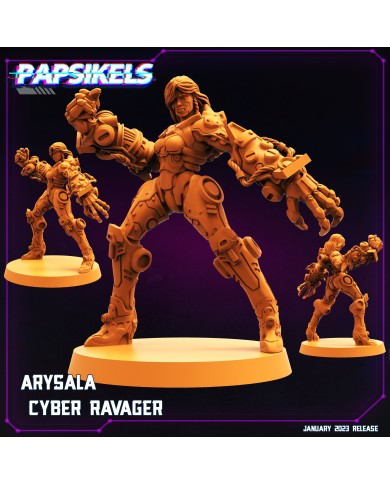 Arysala Cyber Ravager - 1 Mini