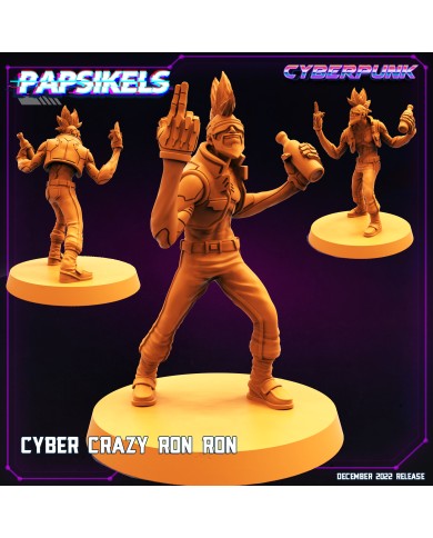 Cyber Crazy Ron Ron - 1 Mini