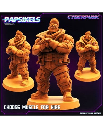 Choogs Muscle For Hire - 1 Mini