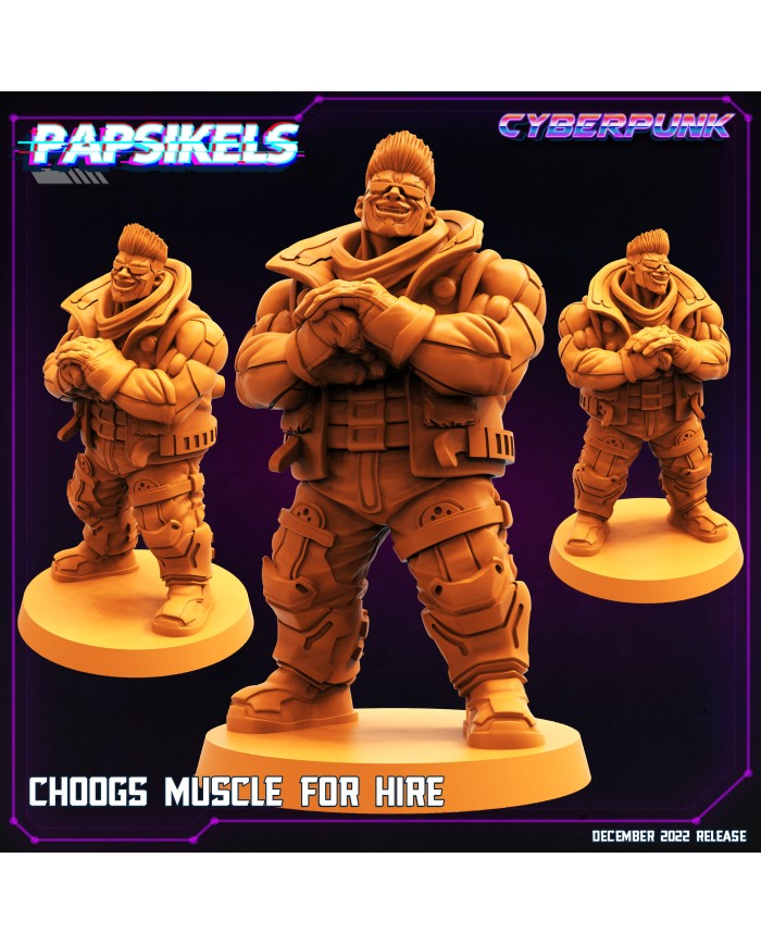 Choogs Muscle For Hire - 1 Mini