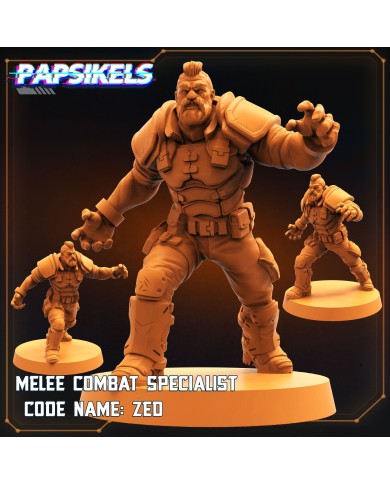 Melee Combat Specialist Code Name: Zed - 1 Mini