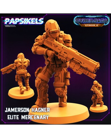Jamerson Hagner Elite Mercenary - 1 Mini