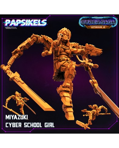 Miyazuki Cyber School Girl - 1 Mini