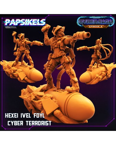 Hexei Ivel Foyl Cyber Terrorist - 1 Mini