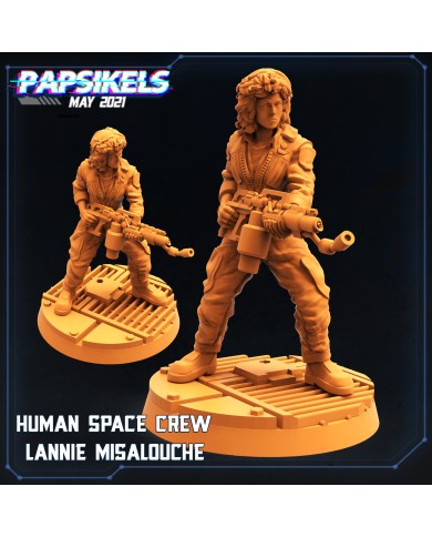 Human Space Crew Lannie Misalouche - 1 Mini
