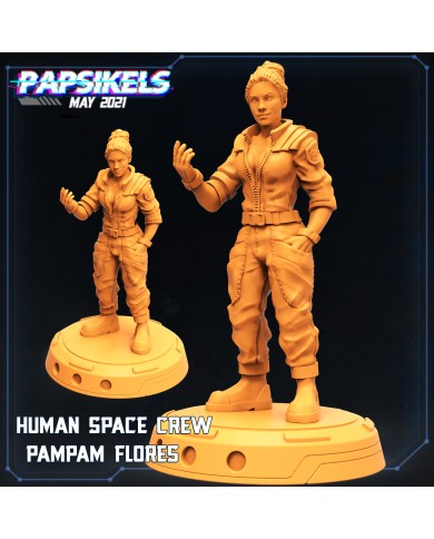 Human Space Crew PamPam Flores - 1 Mini