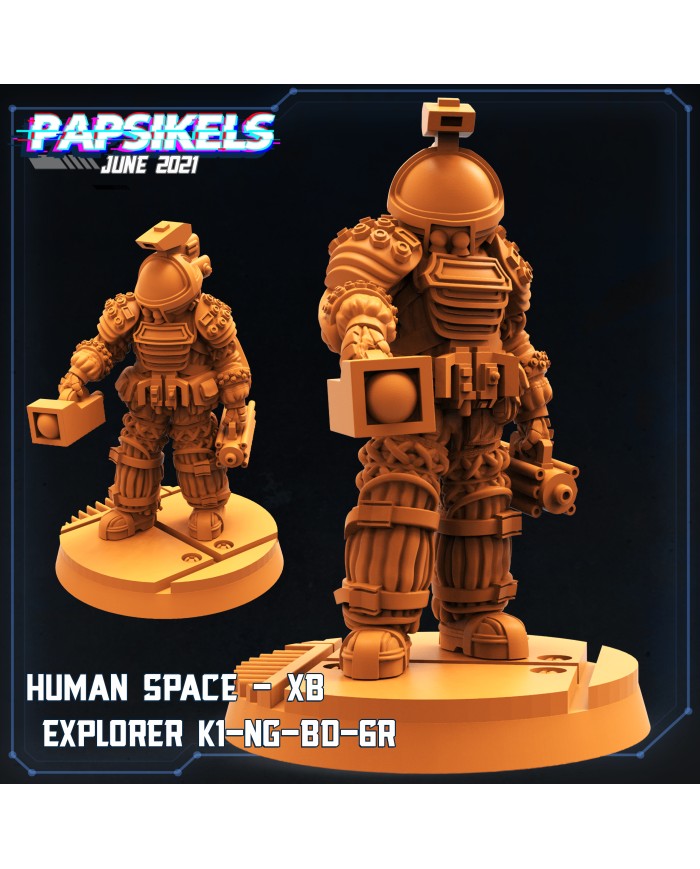 Human Space - XB Explorer K1-NG-BD-GR|Papsikels Miniatures