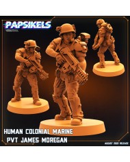 Human Colonial Marine - PVT Matthew Greenscout - 1 Mini