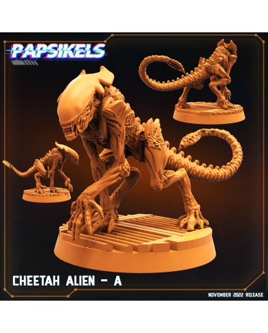 Cheetah Alien - A - 1 Mini