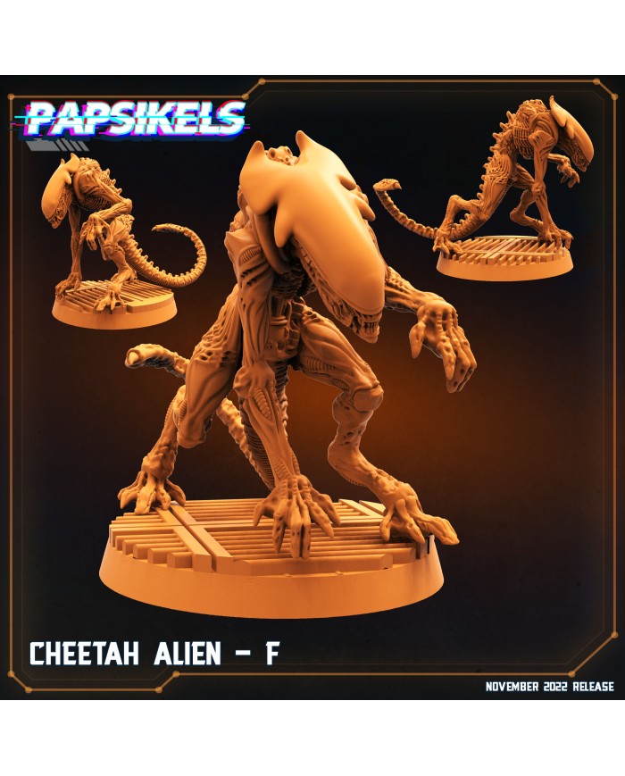 Cheetah Alien - F - 1 Mini
