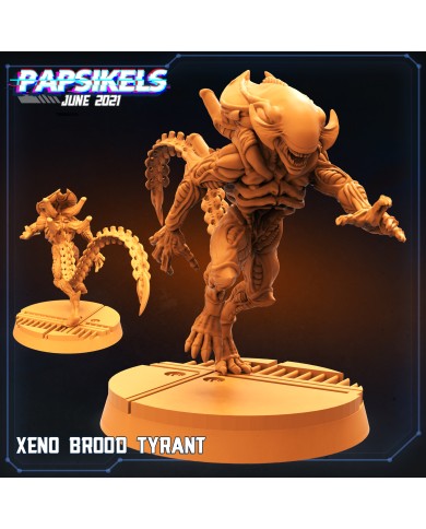 Xeno Brood Tyrant - 1 Mini