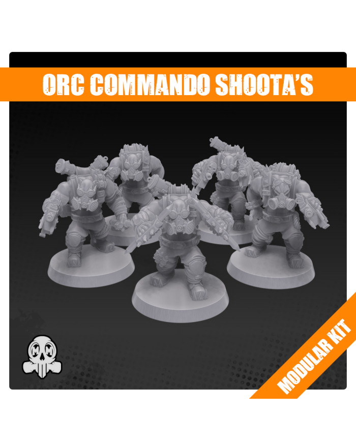 Orc Commando Shoota´s (x5)