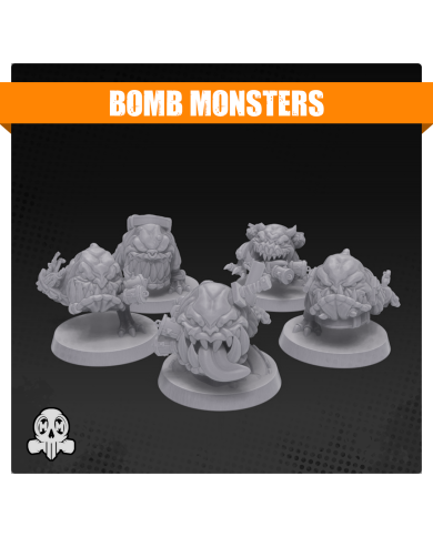 Monstruos Bomba (x5)