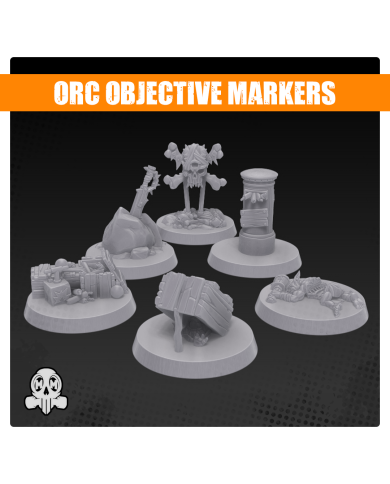 Orc Objective Markers (x6)