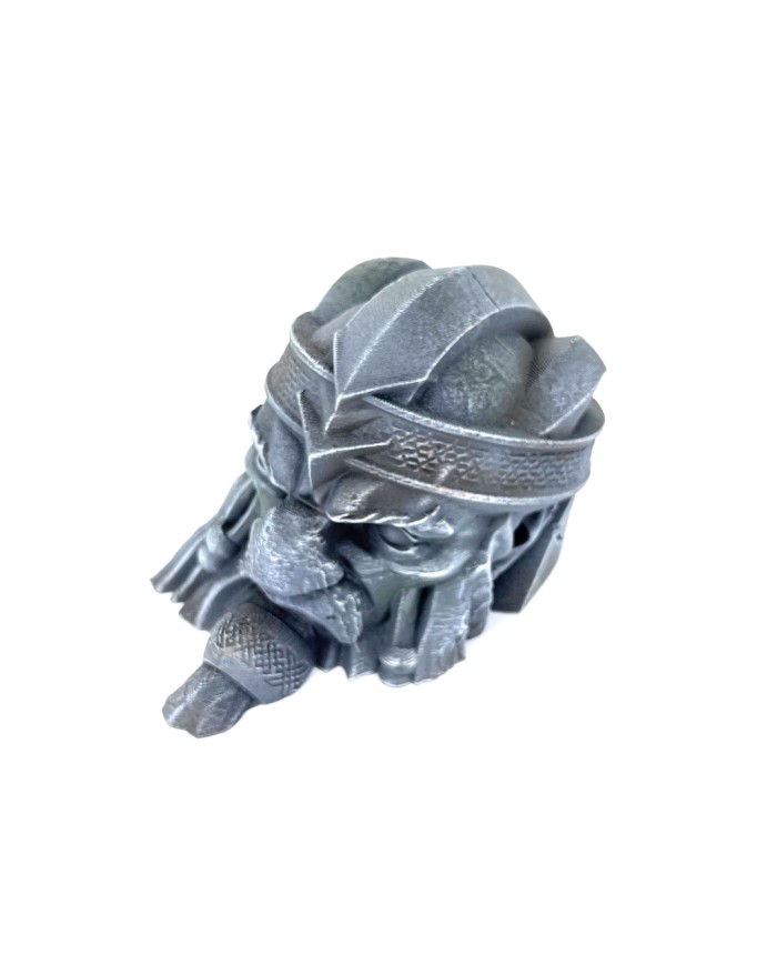 Stone Dwarf Head - A