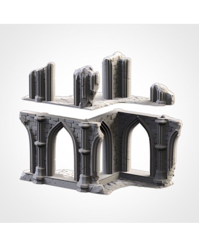 Ruinas del Templo (11"x5")