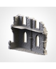 Temple Ruins (9"x4") - B