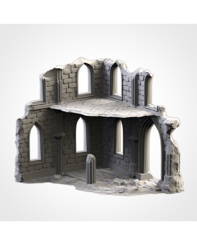 Temple Ruins (9"x8")