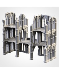 Grimdark Cathedral Ruins (19"x7") - B