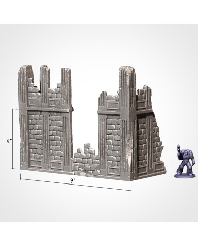 City Ruins  (9"x4")