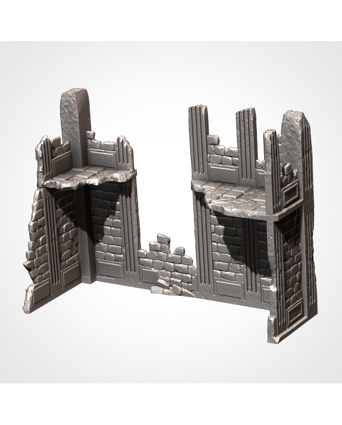City Ruins  (9"x4")