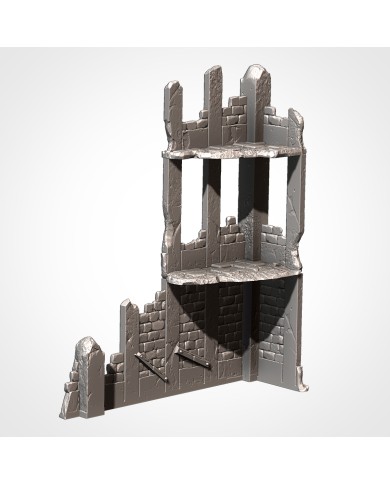 City Ruins (8,5"x3")