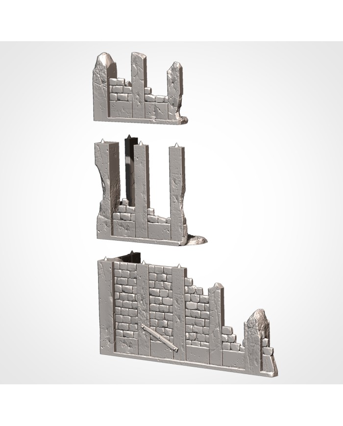 City Ruins (8,5"x3")