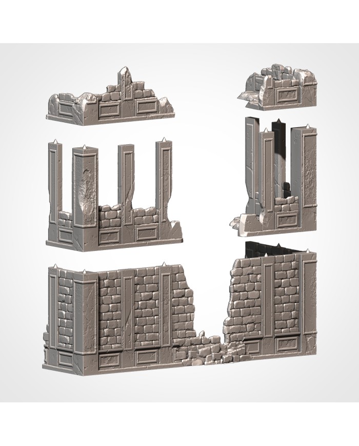 City Ruins (11"x5,5")