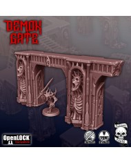 Demon Gate - Screaming Pillar Set - A
