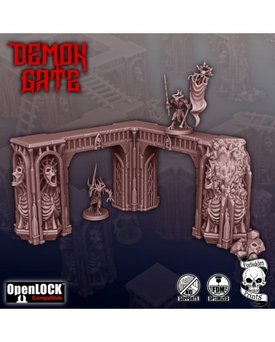 Demon Gate - Screaming Pillar Set - B