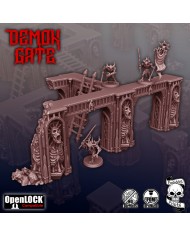 Demon Gate - Screaming Pillar Set - E