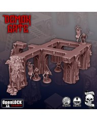 Demon Gate - Screaming Pillar Set - F