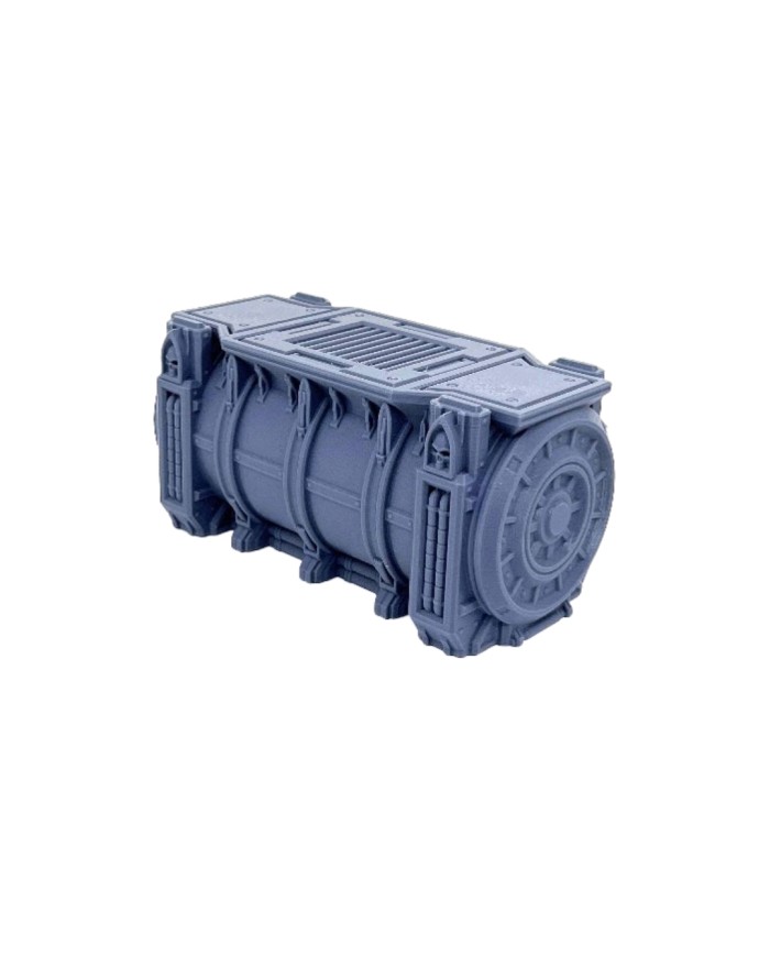 Grimdark Containers WTC 40K (x4) | Forbidden Prints | Grimdark Industrial | Terrainandminis