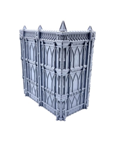 Three Storey Grimdark Ruin 10E WTC 40K