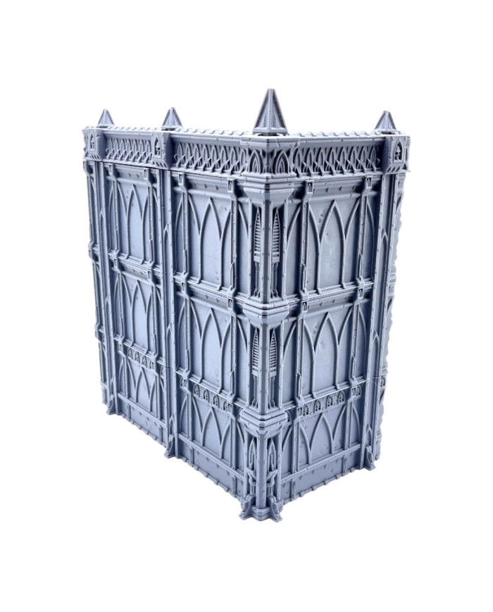 Three Storey Grimdark Ruin 10E WTC 40K