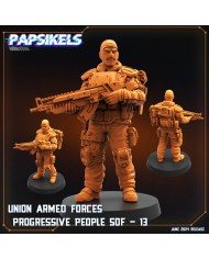Union Armed Forces - Progressive People SOF - M - 1 Mini