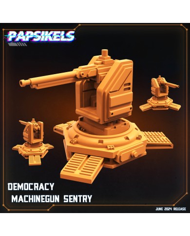 Democracy Machinegun Sentry - 1 Mini